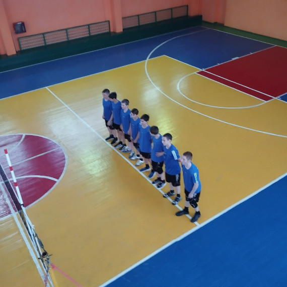 Районные соревнования по волейболу "Новогодний турнир".